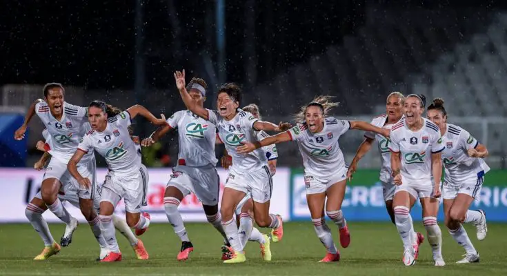 Olympique Lyonnais Celebrating