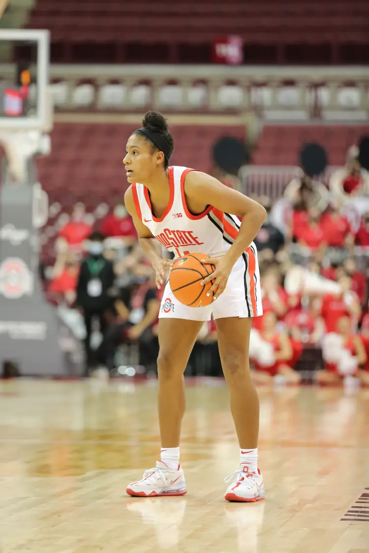 Ohio State Buckeyes Score 110 In Convincing Victory Over Bellarmine Knights Beyond Womens Sports