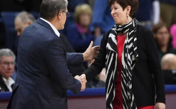 Geno Auriemma & Muffett McGraw